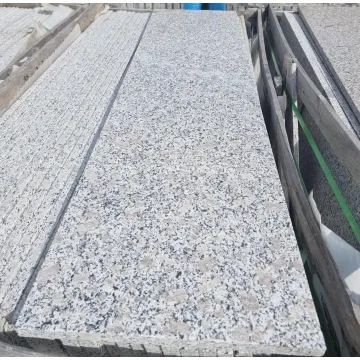 Granite G383 polish stairs